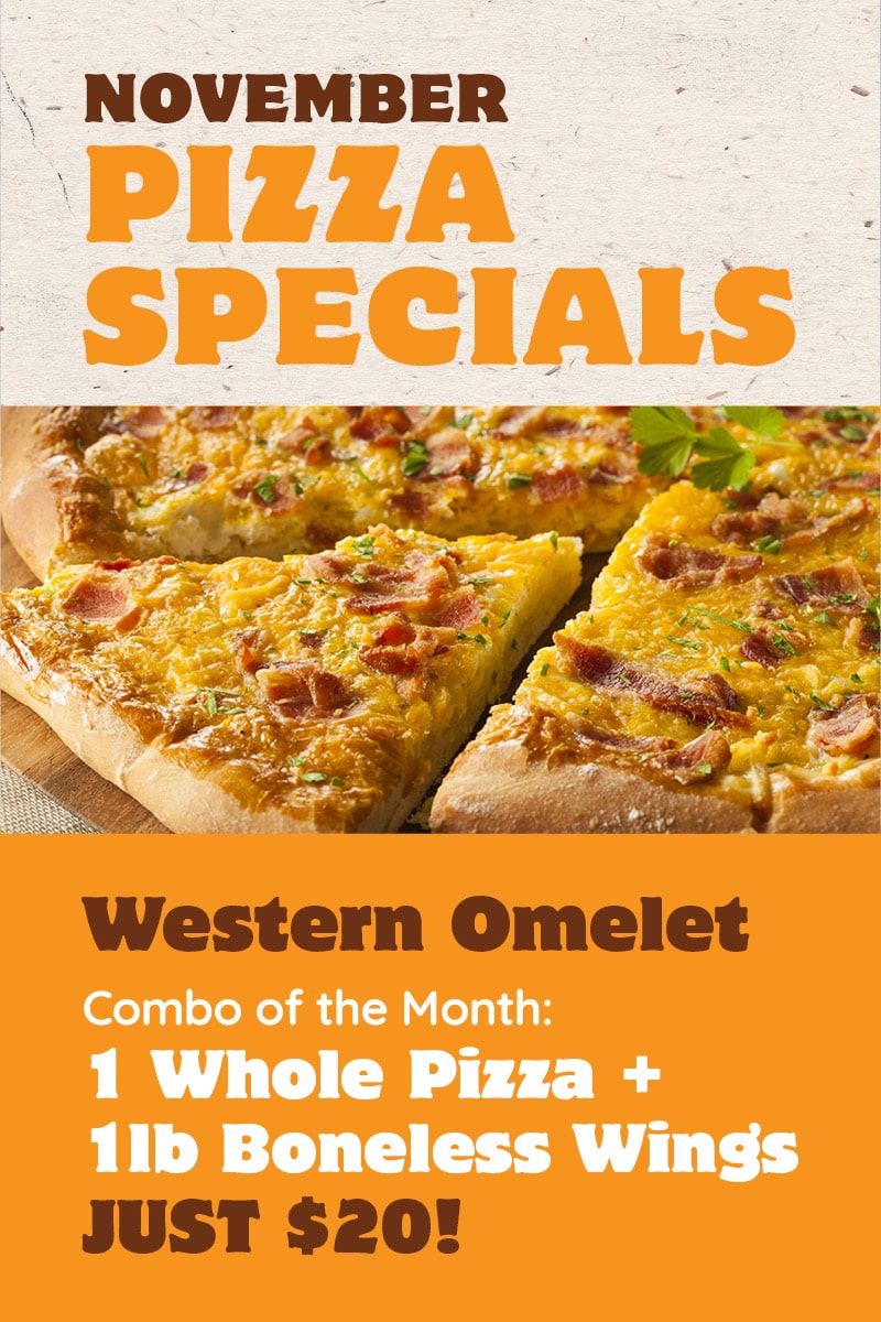 November Pizza Promo